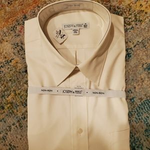 Men's ivory dress shirt